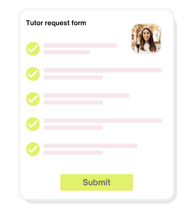 Submit a request via WhatsApp